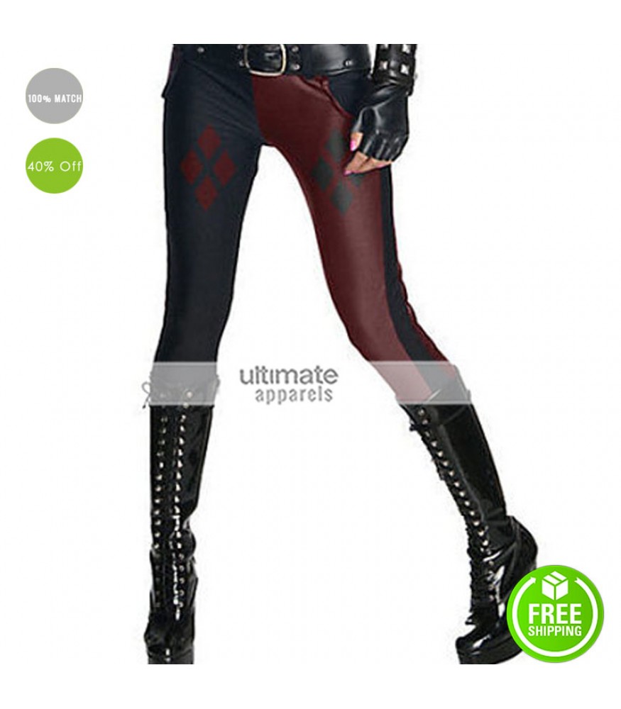 Batman Arkham City Harley Quinn Leather Pant